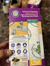 PoochPad Indoor Turf Dog Potty Replacement Pad (2-Pack)