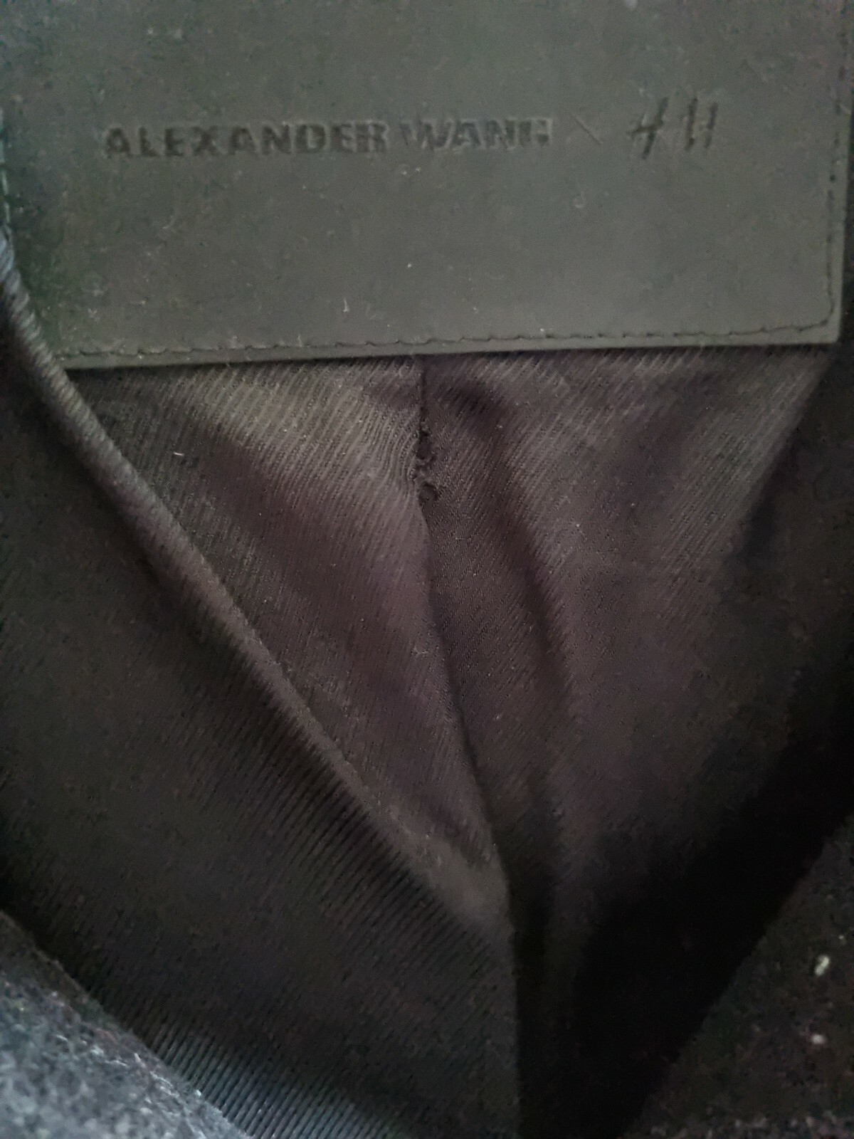 Alexander Wang X H&M Wool Blend Biker Jacket Size UK10 SOLD OUT!!! image 3