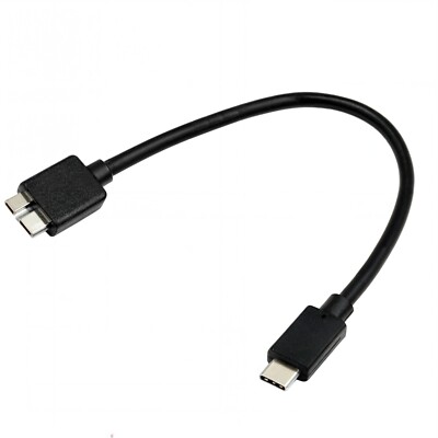 USB Micro-B to USB Type C Cable for Canon EOS 5D Mark IV
