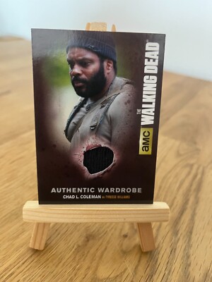 The Walking Dead Season 4  TYREESE WILLIAMS Authentic Wardrobe Relic Ch. Coleman