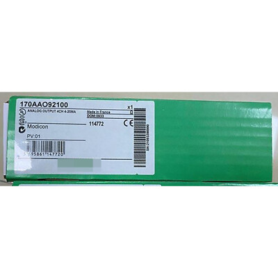 Neu Schneider SPS Analogausgangsbasis 170AAO92100 Kostenloser Versand