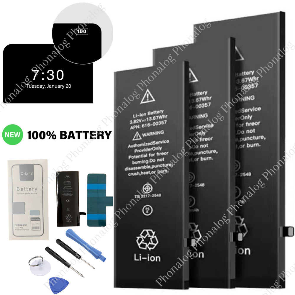 Internal Battery Replacement Lot For iPhone 6S 7 8 Plus X XS Max