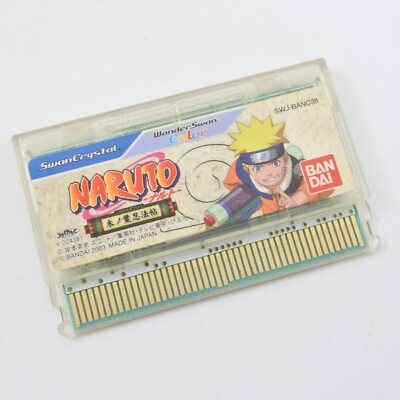 NARUTO Konoha Ninpouchou WonderSwan Crystal 5321 Cartridge Only ws