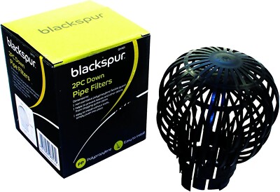 2 Stück Fallrohr Filter Schutz Fallrohr Dachrinne Ballon Laub Schmutz Verstopfung Verstopfungen