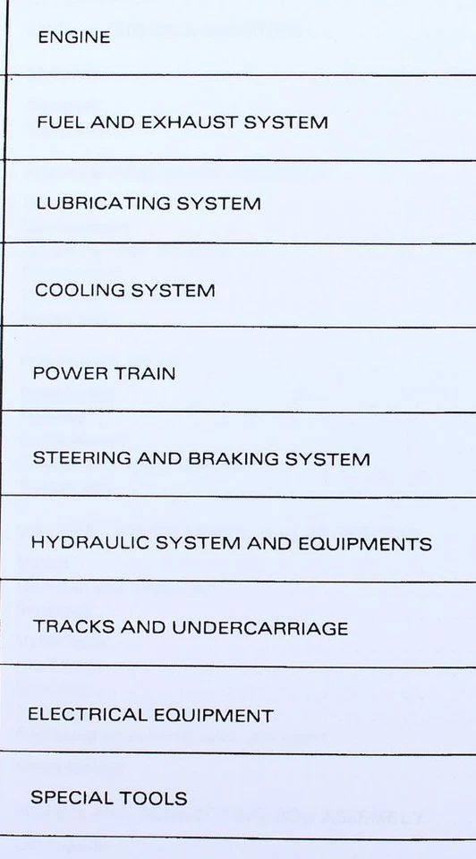 Massey Ferguson Mf 300 Crawler Angle Dozer Bulldozer Workshop Service Manual - Image 3 of 4
