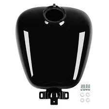 Vivid Black 6 gallon Fuel Gas Tank Fit For Harley Electra Road Glide 2008-2024