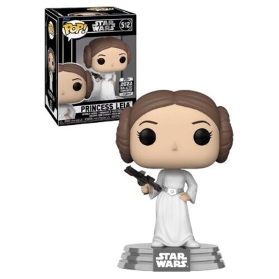 Princess Leia Star Wars Funko Pop 512 · Galactic Convention 2022 Bobble Head NEW