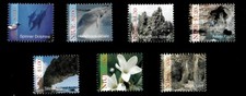 Niue 2007 - Island Attractions - Set of 7 Definitive Stamps - Scott 824-30 - MNH