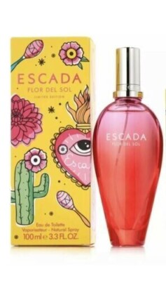 Flor Del Sol by Escada 3.3 Oz Eau De Toilette Spray for Women