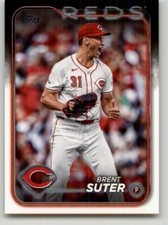 2024 Topps Update Brent Suter #US78 Cincinnati Reds