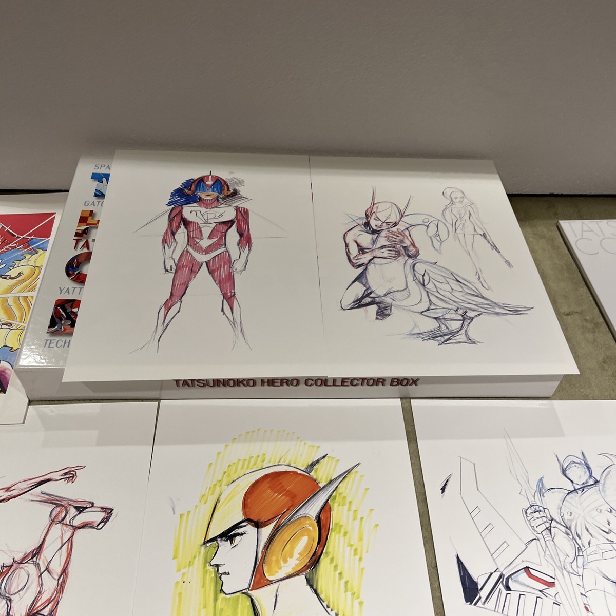 TATSUNOKO HERO COLLECTOR BOX Incomplete Art See Description