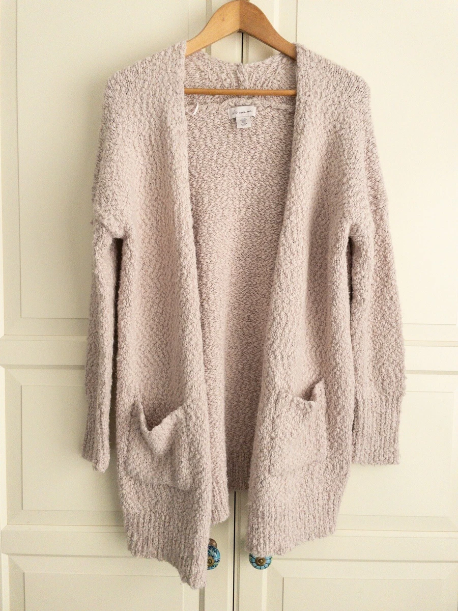 If It Were Me Cardigan Size M Dusty Pink | eBay