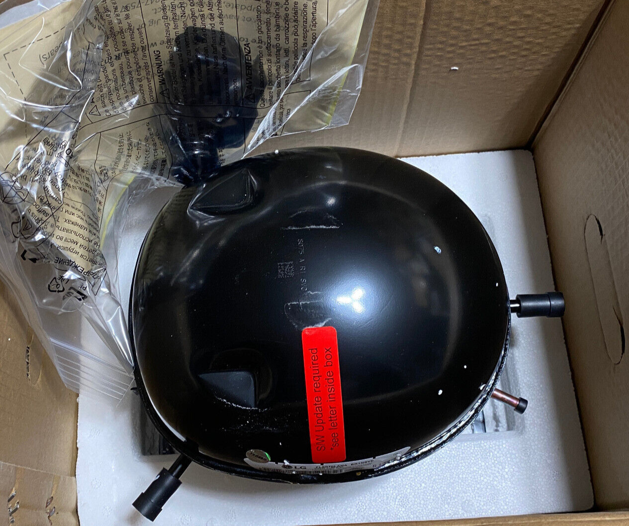 New Genuine OEM LG Kenmore Refrigerator Compressor FLS075LANA TCA38151706