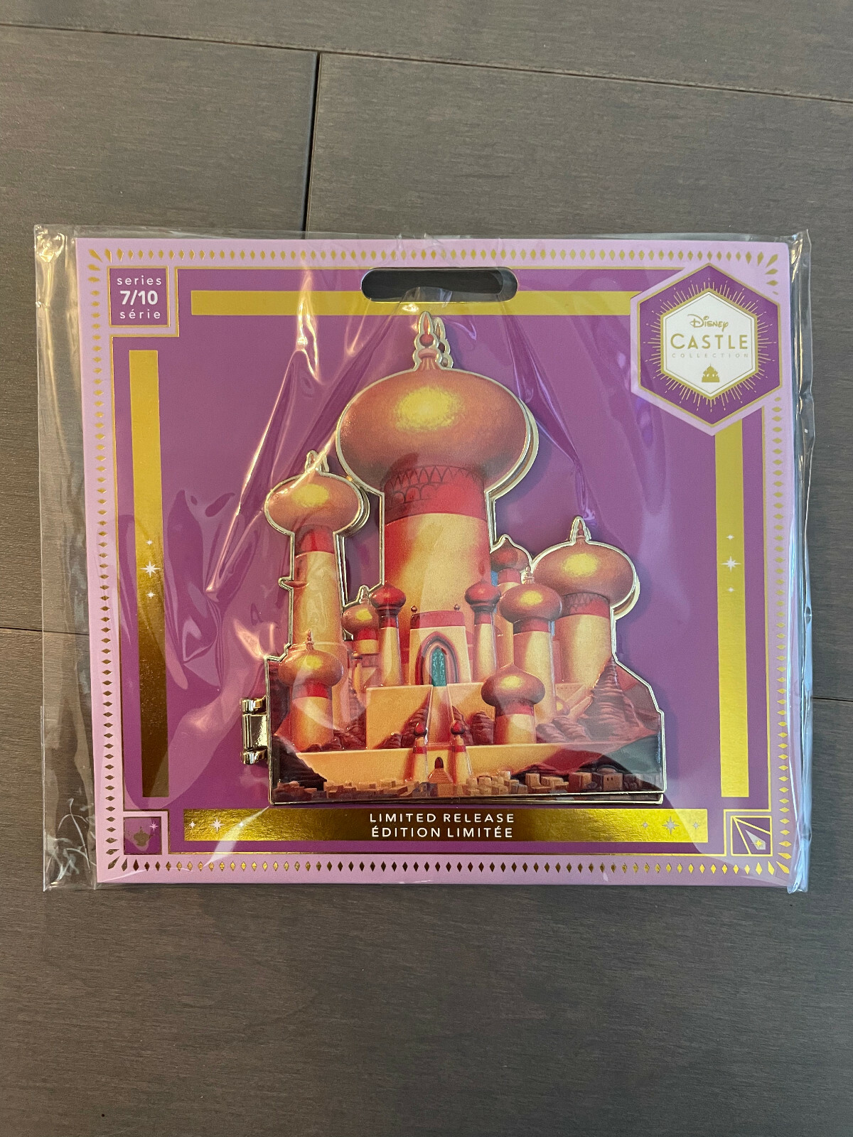 Disney Jasmine Castle Collection Limited Aladdin Pin 7/10 New