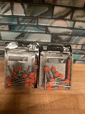 Set of 2-25-Pack Remington 2-1/2" Low Velocity Power Fasteners Nails 97181-01 63