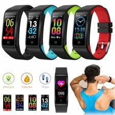 Waterproof Bluetooth Smart Watch Sport Activity Tracker Pedometer Step Counter