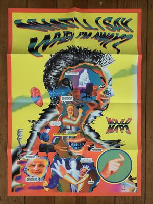 Ben Mendelewicz (Adult Swim) Mould Map 3 - A1: 23x33'' Folded Digital Art Print