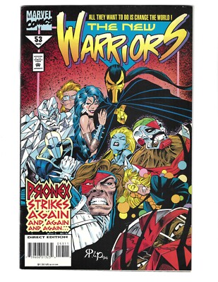 The New Warriors #53 (Marvel Comics November 1994) VF