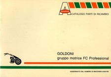 GOLDONI CATALOGO PARTI DI RICAMBIO " GRUPPO MOTRICE FC PROFESSIONAL "