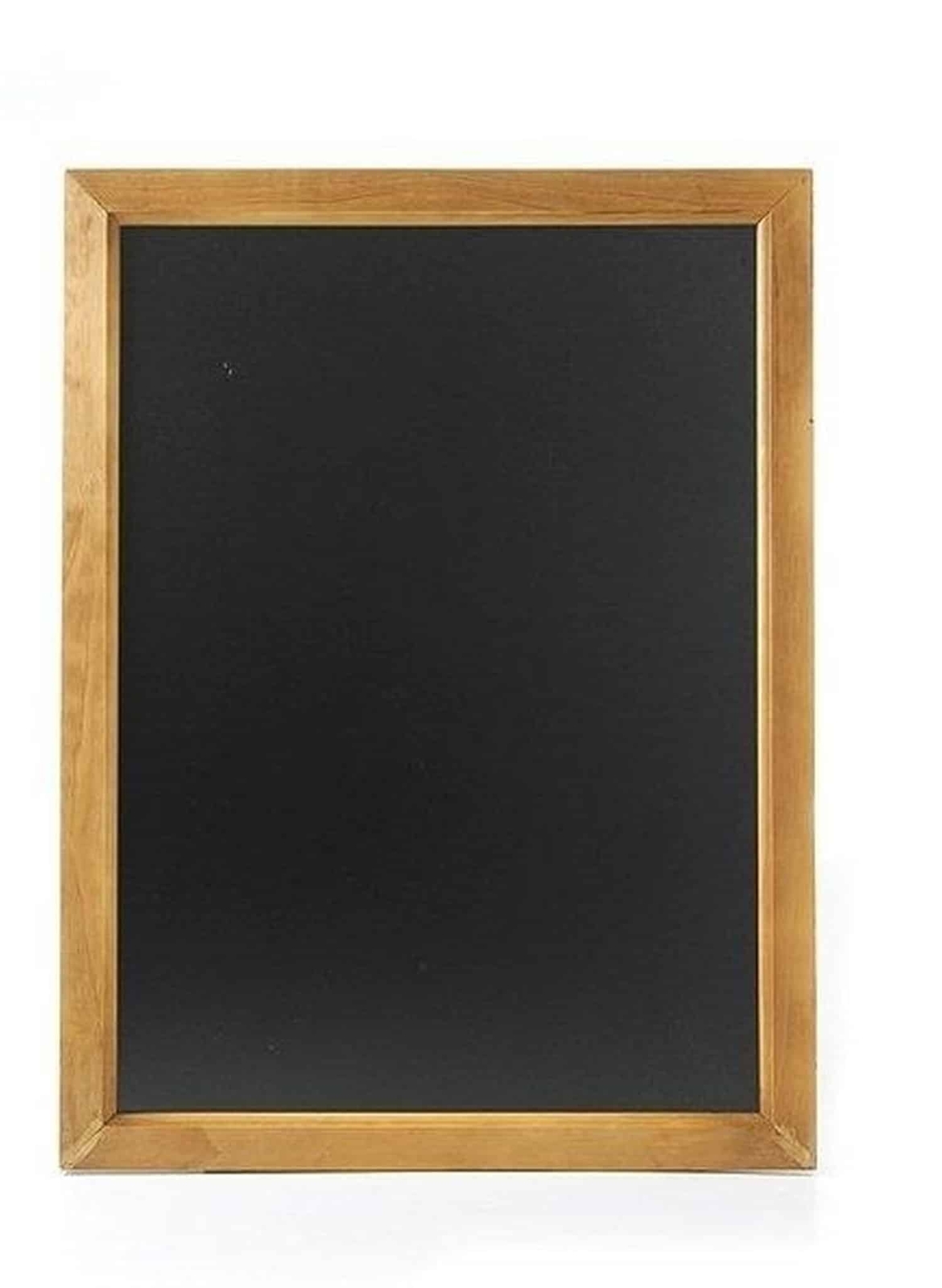 Hendi Schwarz Pinnwand, Wandtafel / Kreidetafel Mit Holzrahmen (Wandtafel, 40 X 60 Cm) - Image 2