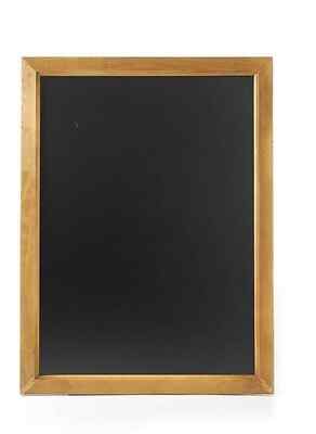 Hendi Werbetafel Wandtafel Kreidetafel mit Holzrahmen 400 x 600 mm NEU