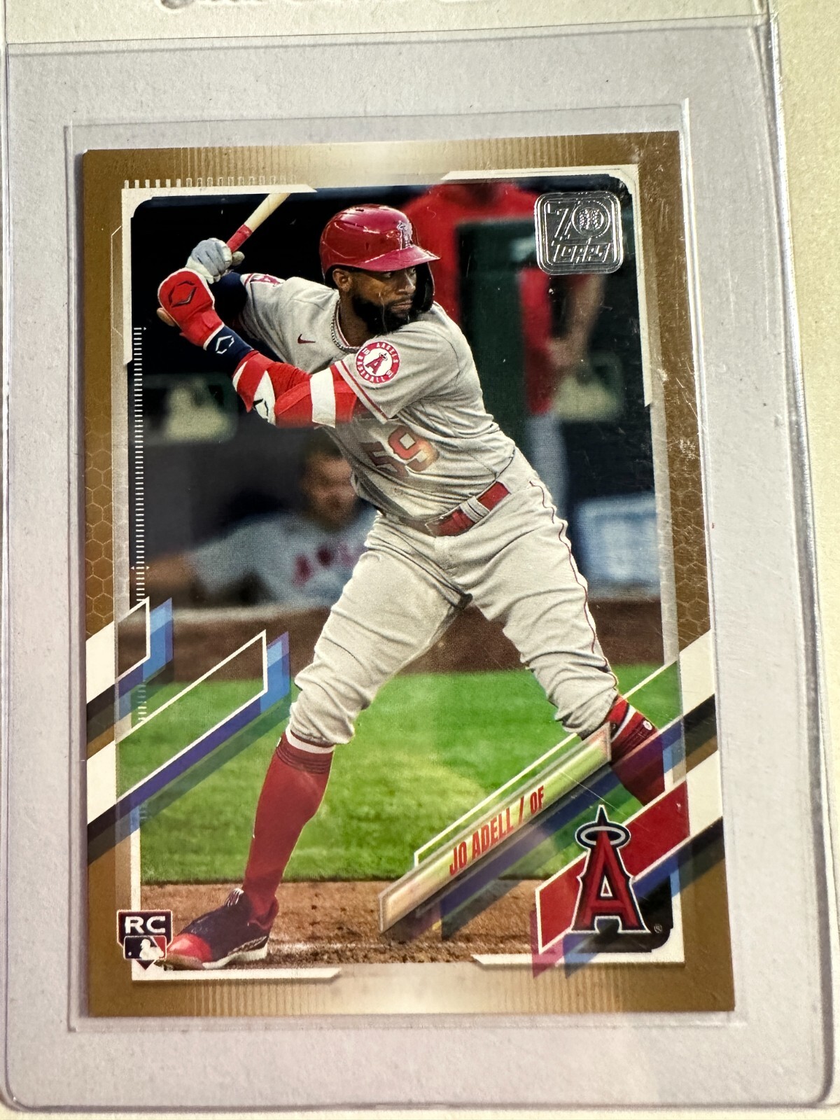 K129,889 - 2021 Topps Gold #43 Jo Adell #/2021
