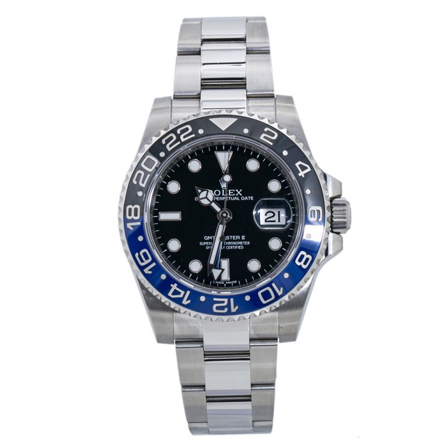 Rolex GMT-Master Men's Black Watch 