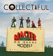 WARDIE - MASTER 'OO' GAUGE MODELS #67 STREET PERSONNEL - CIVILIANS *RARE*🔥