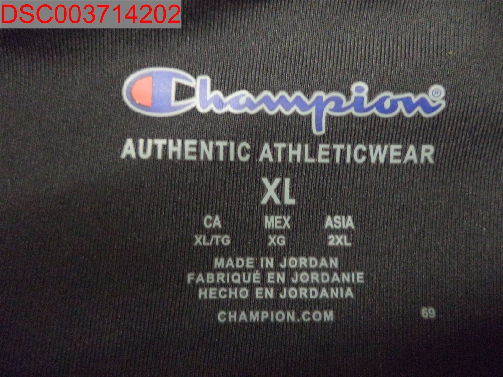 NWOT - Champion Women's Black Double Dry Striped High-Waist Leggings, Size XL image 5