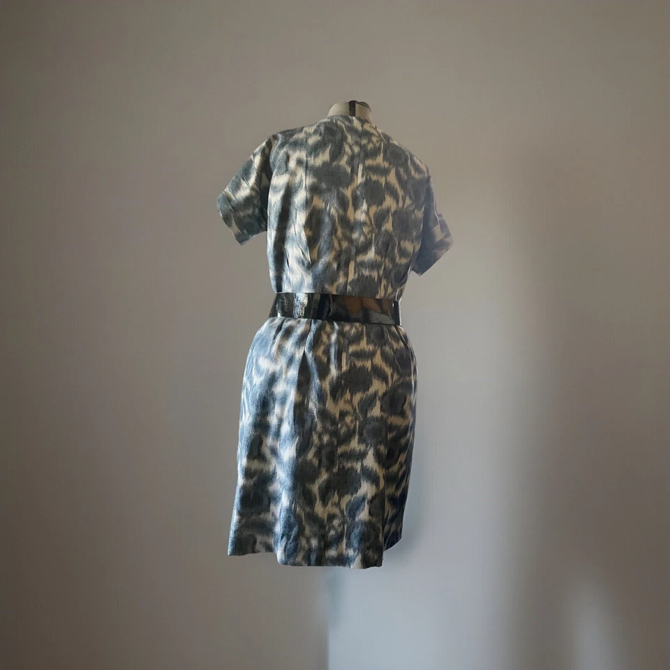 Classiques Entier Calvin Klein Two Belted Dresses US 14 Knee Length Belted Shift - Image 3 of 4