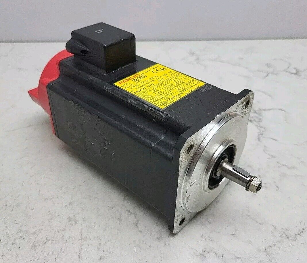 Fanuc A06B-0372-B075 Servo Motor 120V 2.5A 3Ph A2/2000 Fanuc A06B-0372-B075 Servo Motor 120V 2.5A 3Ph A2/2000
