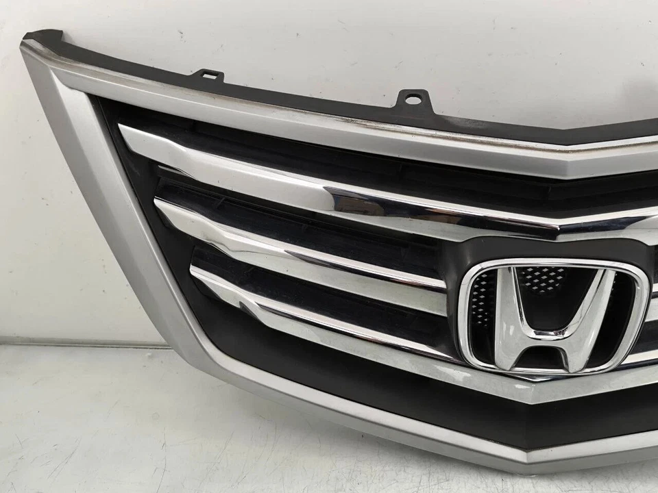 Parrilla de radiador delantera cromada JDM Honda Legend KB2 Acura RL 2009-2011 OEM Foto 4 de 4
