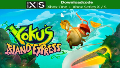 NEU für XBOX One Series X S Spiel Yoku's Island Express Game Key Email 24h