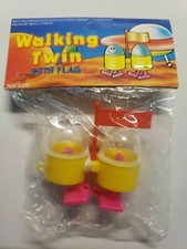 Vintage Ramp Walker Twin Header Toy Old Vending Stock New Old Stock Alien Men