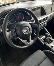 Lenkrad beziehen mit Leder für Mazda CX-5 Bj.2012-2017 NEU LEDER PFI car styling