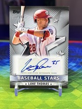 2022 Topps Series 2 - Baseball Stars Autographs Black #BSA-LT Lane Thomas /199