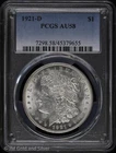 1921-D $1 Morgan Silver Dollar PCGS AU 58