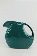 LARGE DISK PITCHER evergreen FIESTAWARE FIESTA 67 OZ new