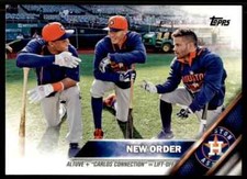 2016 Topps Series One Checklist #170 Jose Altuve Carlos Correa Gomez New Order