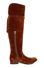 Frye Suede Mid in) Heel Height Boots for Women for sale