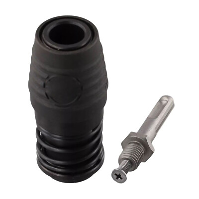 Black Hammer Drill Adapter Kit For SDS Plus to SDS Max Shank Versatile Converter