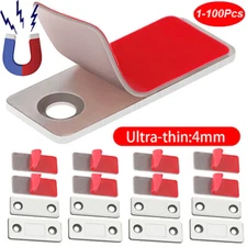 Lot Strong Magnetic Door Closer Cabinet Catch Latch Cupboard Ultra Thin Closures