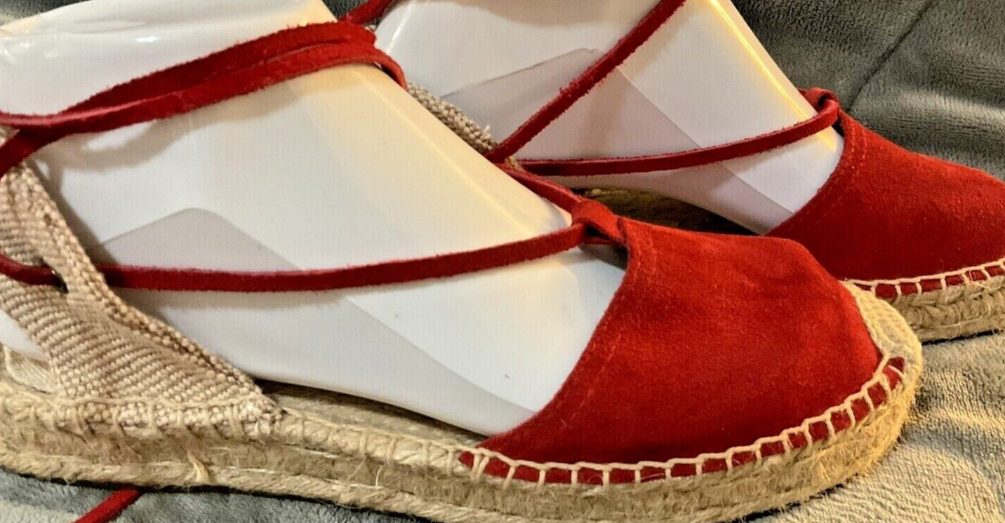 flat wrap espadrilles