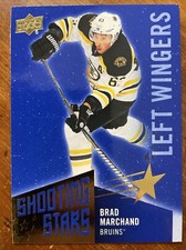 18-19 UD Series 1 Hockey Shooting Stars SSL-6 Brad Marchand
