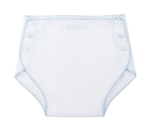 NWT Feltman Brothers Bros Baby Boys Button Bloomers Diaper Cover Newborn 0 3 M
