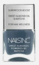 New NAILS INC - Sweet Almond Powered By Matcha "GLOUCESTER CRESCENT"  .47oz/14ml