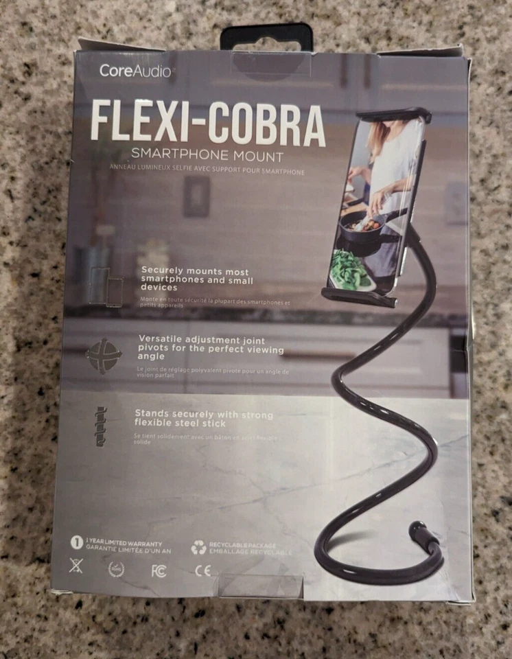 Smartphone Mount Flexi-Cobra Hyper Flexible Smartphone Mount. Mount Anywhere. - Image 2 of 4