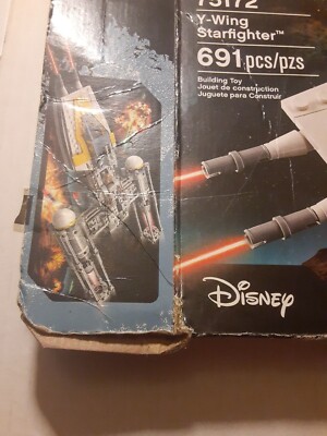 DAMAGED BOX ONLY LEGO Star Wars 75172 Y-Wing Fighter DISNEY | eBay