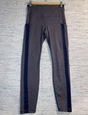 Athleta Ultimate Capri Stash Pocket 7/8 Blue Gray Tights Size XS