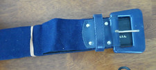 VINTAGE BLUE CHIC WOMEN'S COSTUME JEWELERY BELT E-27